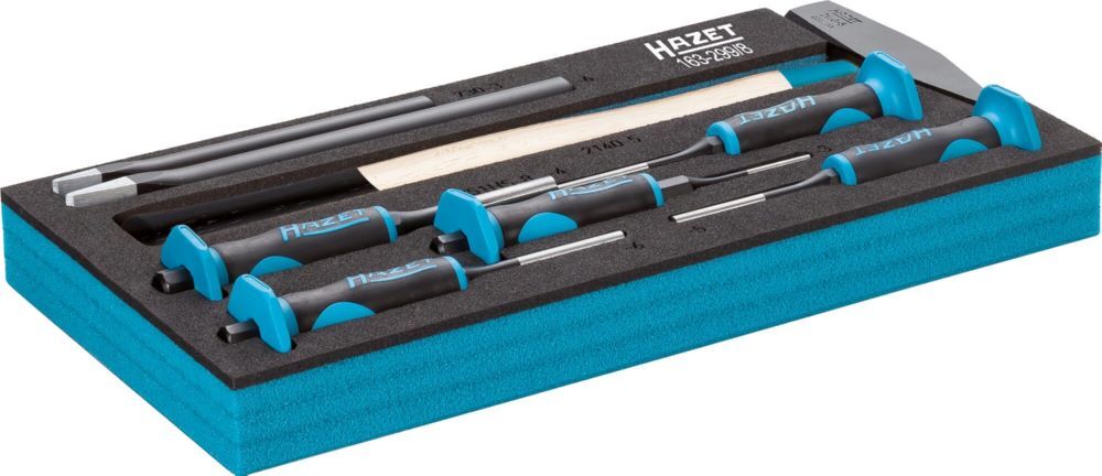 Hazet Splinttreiber Satz 163-299/8 Außen Doppelsechskant mit 8 Teilen Produktbild Hazet Splinttreiber Satz 163-299/8 Außen Doppelsechskant mit 8 Teilen bild 3