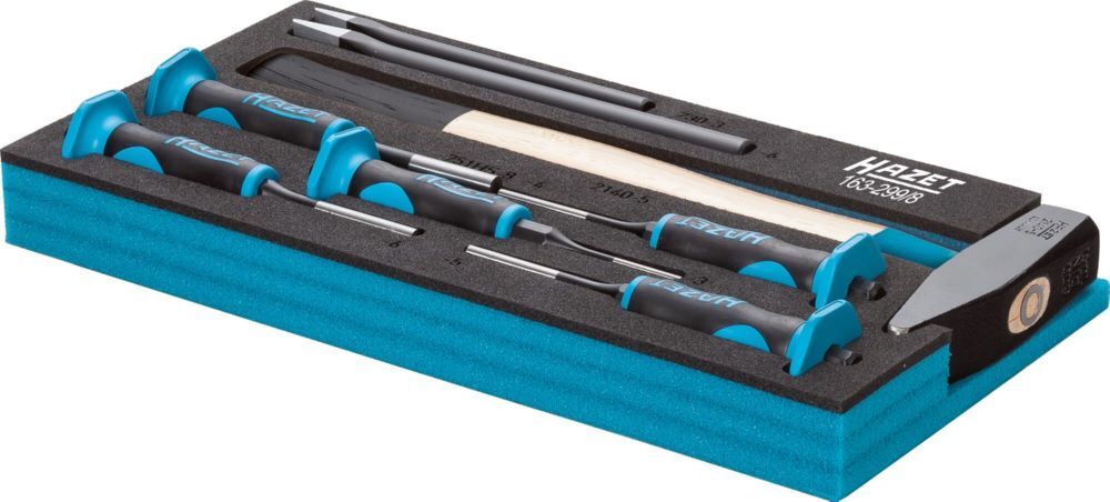 Hazet Splinttreiber Satz 163-299/8 Außen Doppelsechskant mit 8 Teilen Produktbild Hazet Splinttreiber Satz 163-299/8 Außen Doppelsechskant mit 8 Teilen bild 4