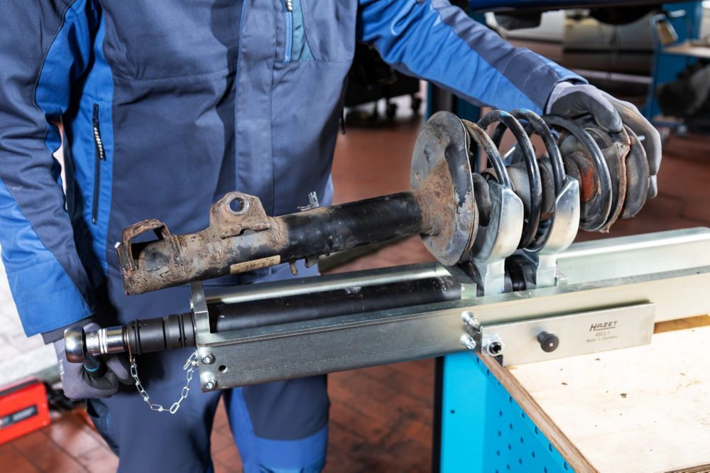 Hazet Stationärer Universal Federspanner Satz 4903/4 4 Teile Produktbild Hazet Stationärer Universal Federspanner Satz 4903/4 4 Teile bild 2