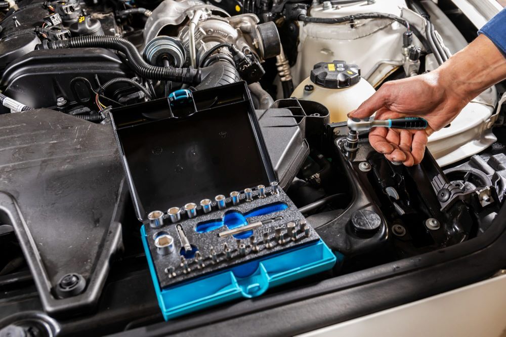 Hazet Steckschlüssel Satz 2200/36 1/4 Zoll Profile 36 teilig 153 x 185 x 52 mm Produktbild Hazet Steckschlüssel Satz 2200/36 1/4 Zoll Profile 36 teilig 153 x 185 x 52 mm bild 3