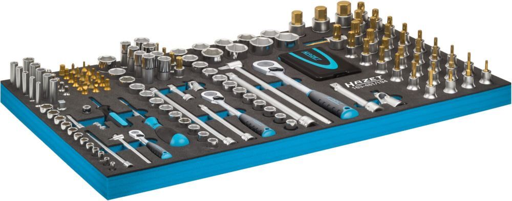 Hazet Steckschlüssel Satz 163-481/194 Vierkant Sechskant Schlitz Torx Produktbild Hazet Steckschlüssel Satz 163-481/194 Vierkant Sechskant Schlitz Torx bild 2