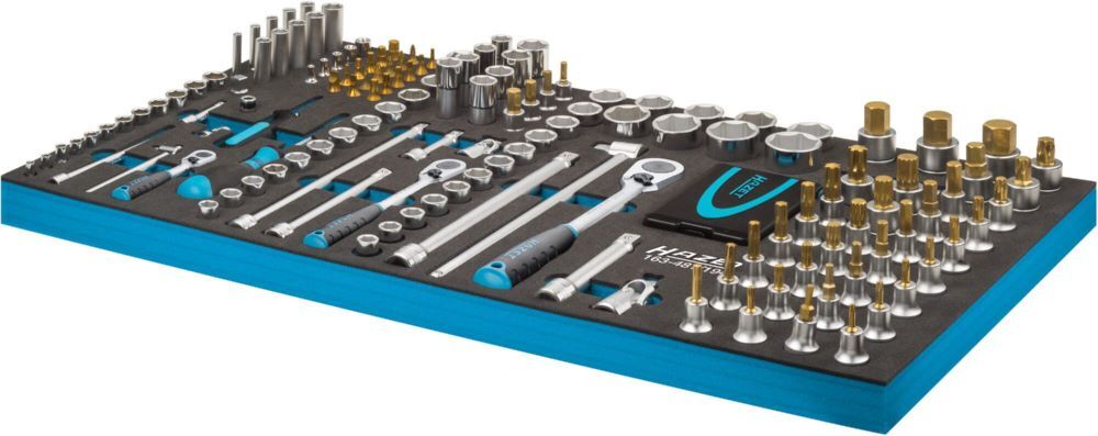 Hazet Steckschlüssel Satz 163-481/194 Vierkant Sechskant Schlitz Torx Produktbild Hazet Steckschlüssel Satz 163-481/194 Vierkant Sechskant Schlitz Torx bild 3