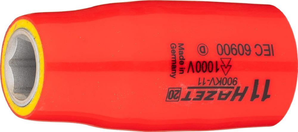 Produktbild Hazet Steckschlüsseleinsatz schutzisoliert 900KV-11 Außen Sechskant SW 11 mm