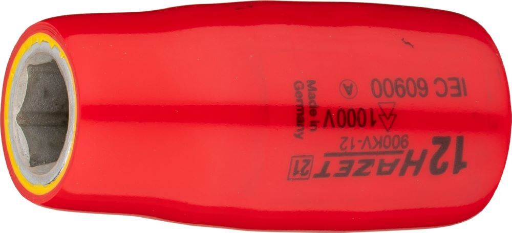 Produktbild Hazet Steckschlüsseleinsatz schutzisoliert 900KV-12 1/2 Zoll Sechskant SW 12 mm