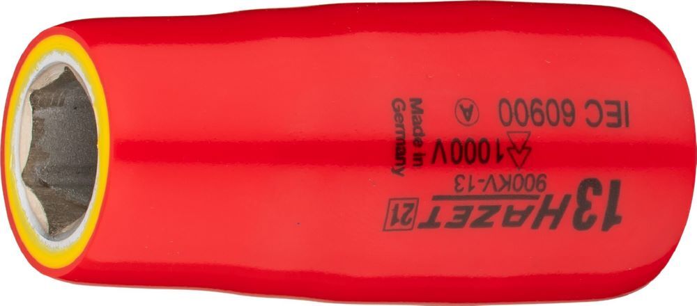 Produktbild Hazet Steckschlüsseleinsatz schutzisoliert 900KV-13 Außen Sechskant SW 13 mm