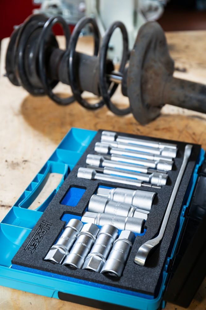 Produktbild Stoßdämpfer Werkzeug Satz 4915/15 mit 1/2 Zoll Profile 15 teilig bild 8