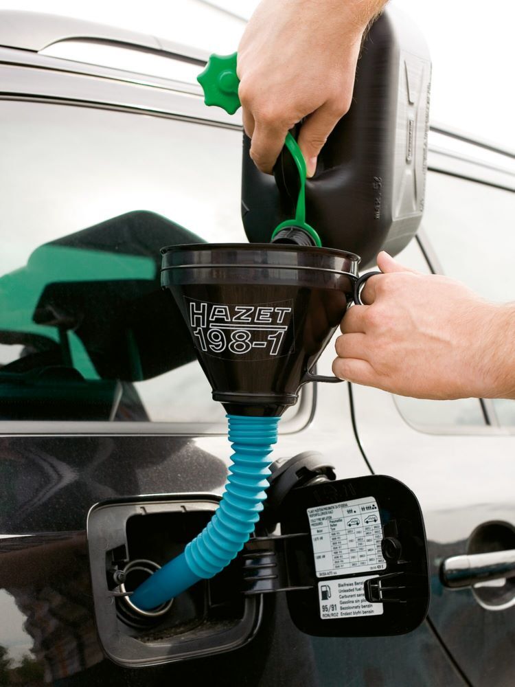 Produktbild Trichter mit flexiblem Schlauch 198-1 Füllmenge 1,2 l bild 2