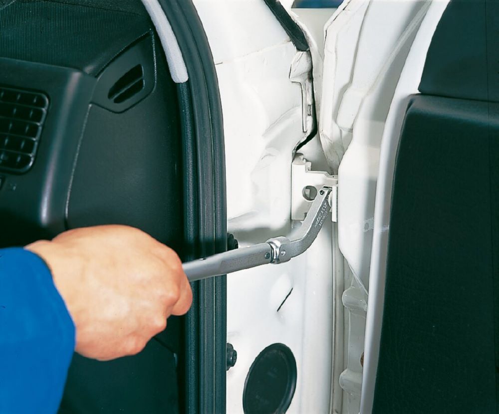 Produktbild Türscharnier Einsteckwerkzeug gebogener Bithalter 2597 SW T45 bild 2