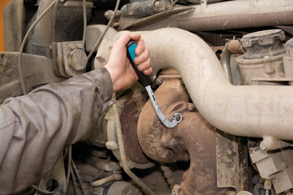 Produktbild Hazet Turboladerschlüssel 2849-15 · Außen Doppelsechskant Profil · SW 15 mm bild 2