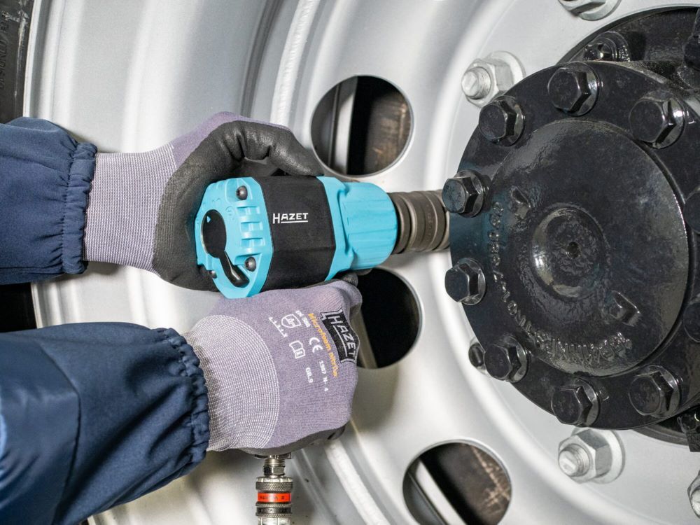 Hazet Twin Turbo Schlagschrauber 9013MTT 1890 Nm Doppelhammer Schlagwerk Produktbild Hazet Twin Turbo Schlagschrauber 9013MTT 1890 Nm Doppelhammer Schlagwerk bild 3