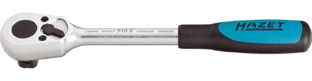 Produktbild Hazet Umschaltknarre kurz 916K mit 1/2 Zoll Länge 199 mm