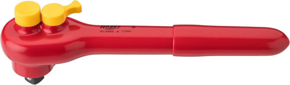 Hazet Umschaltknarre für KFZ schutzisoliert 916KV 1/2 Zoll 260 mm Produktbild Hazet Umschaltknarre für KFZ schutzisoliert 916KV 1/2 Zoll 260 mm
