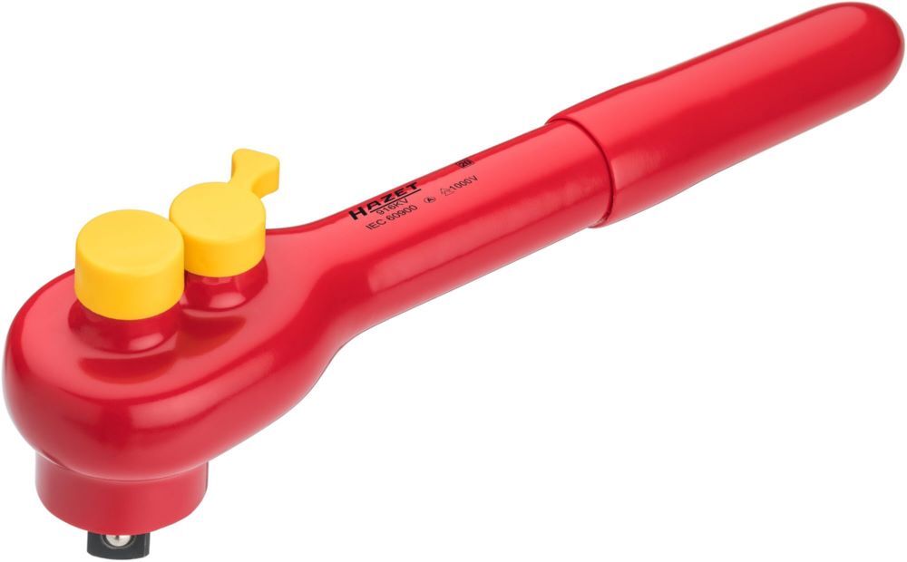 Hazet Umschaltknarre für KFZ schutzisoliert 916KV 1/2 Zoll 260 mm Produktbild Hazet Umschaltknarre für KFZ schutzisoliert 916KV 1/2 Zoll 260 mm bild 6