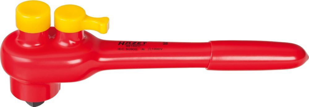 Hazet Umschaltknarre schutzisoliert 8816KV 3/8 Zoll 194 mm Vierkant Produktbild Hazet Umschaltknarre schutzisoliert 8816KV 3/8 Zoll 194 mm Vierkant