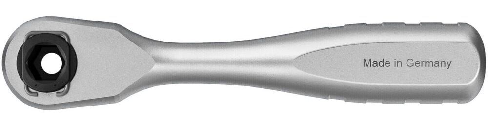 Produktbild Umschaltknarre Vollstahl für Bits 863MB 1/4 Zoll 6,3 mm Sechskant Länge 90 mm bild 3