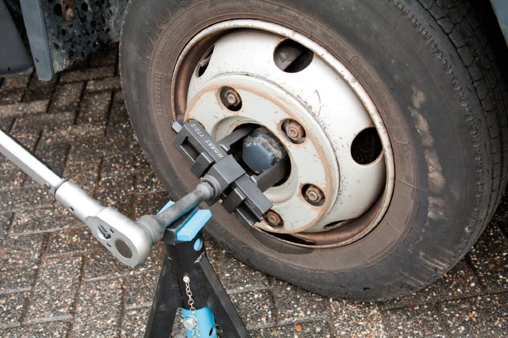 Produktbild Universal Achs und Nutmutternschlüsseleinheit Werkzeug Satz 772-2/16 bild 10