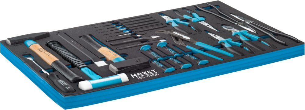 Hazet Universal Werkzeug Satz 163-479/26 mit 26 Teilen Safety Insert System Produktbild Hazet Universal Werkzeug Satz 163-479/26 mit 26 Teilen Safety Insert System bild 2
