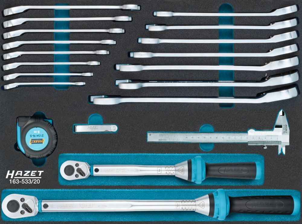Hazet Universal Satz 163-533/20 20 teilig 8 – 24 Produktbild Hazet Universal Satz 163-533/20 20 teilig 8 – 24