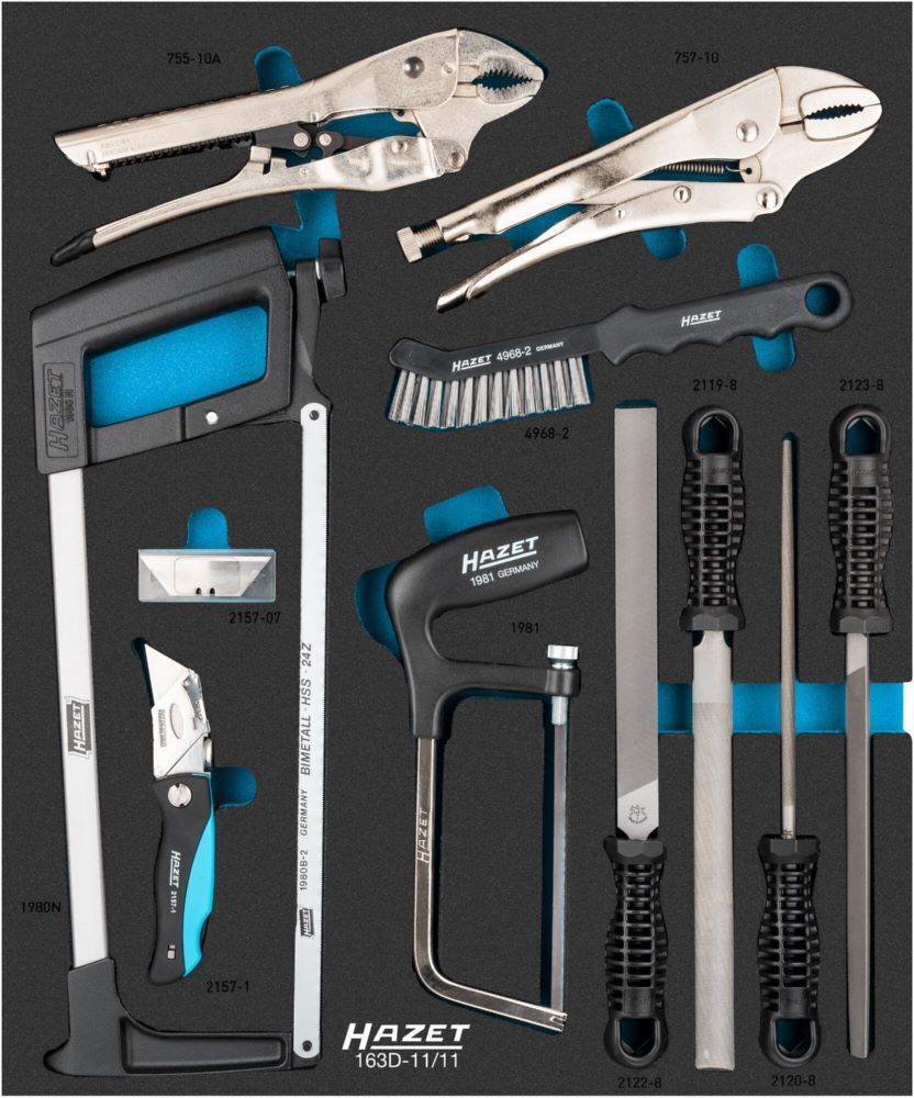 Hazet Universal Satz 163D-11/11 5x5,5 36x41 11 teilig Produktbild Hazet Universal Satz 163D-11/11 5x5,5 36x41 11 teilig