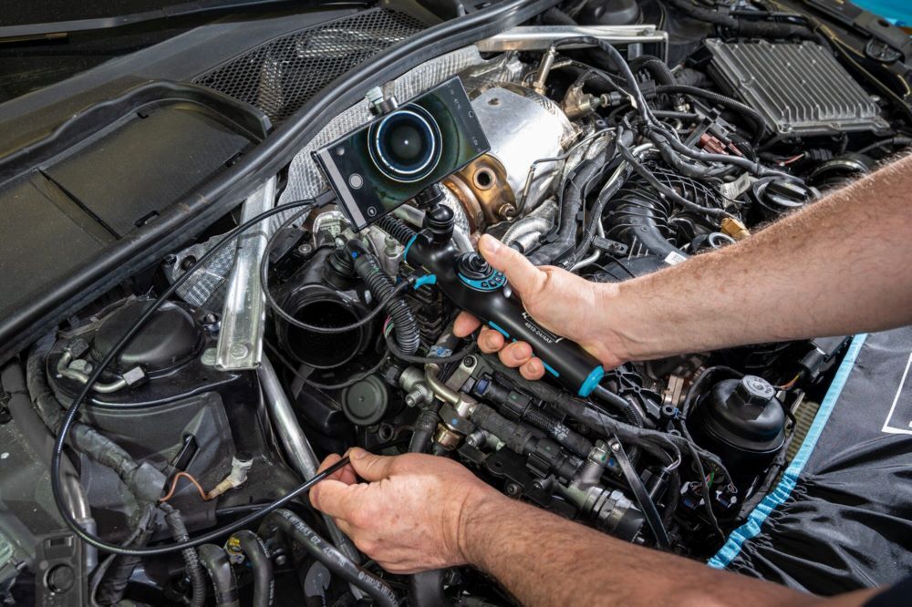 Hazet HD Videoendoskop Satz mit 360 Grad Schwenksonde 3,9 mm 4812-24/4AF Produktbild Hazet HD Videoendoskop Satz mit 360 Grad Schwenksonde 3,9 mm 4812-24/4AF bild 2