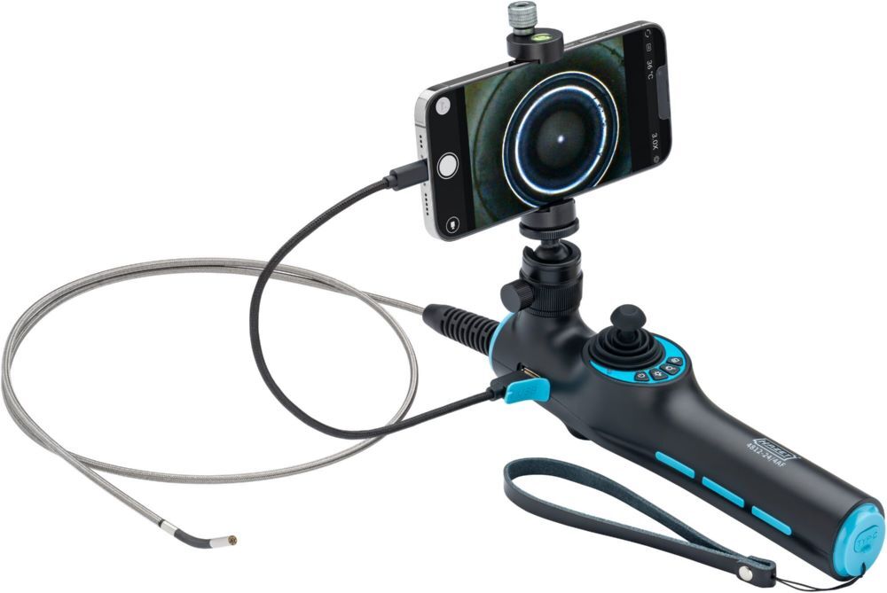 Hazet HD Videoendoskop Satz mit 360 Grad Schwenksonde 3,9 mm 4812-24/4AF Produktbild Hazet HD Videoendoskop Satz mit 360 Grad Schwenksonde 3,9 mm 4812-24/4AF bild 4