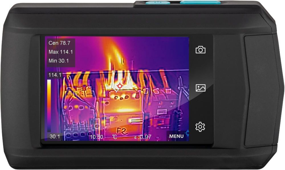 Hazet Wärmebildkamera 1992-2 LCD Touchscreen 139 x 85 x 24 mm Produktbild Hazet Wärmebildkamera 1992-2 LCD Touchscreen 139 x 85 x 24 mm