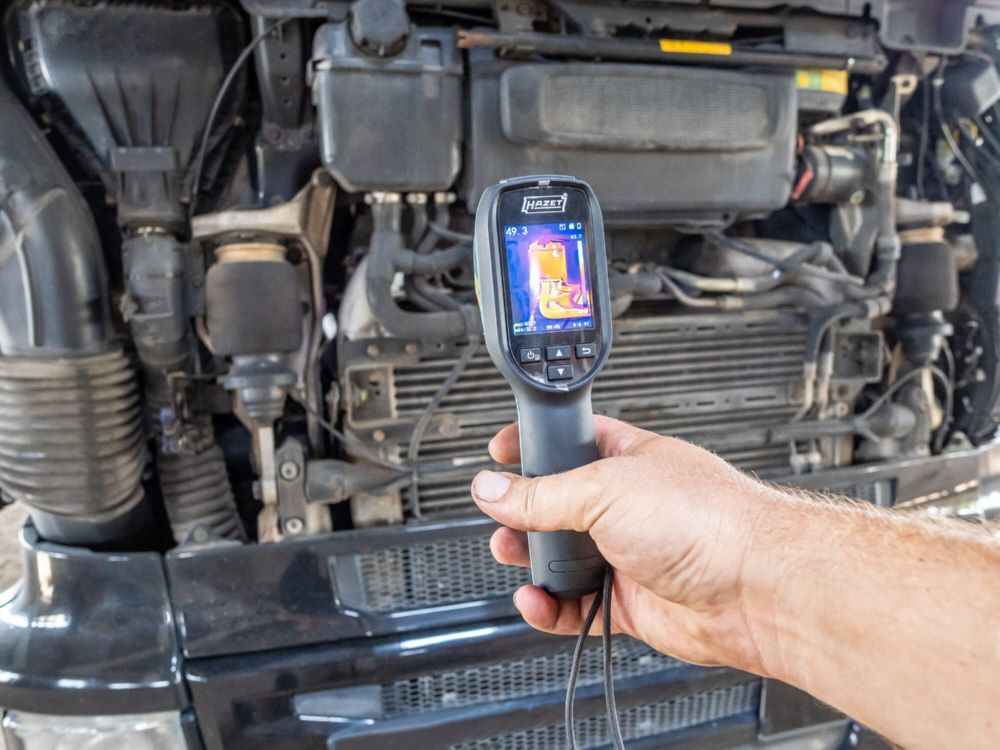 Hazet Wärmebildkamera 1992N-1 · L x B x H: 117 mm x 59 mm x 196 mm Produktbild Hazet Wärmebildkamera 1992N-1 · L x B x H: 117 mm x 59 mm x 196 mm bild 2