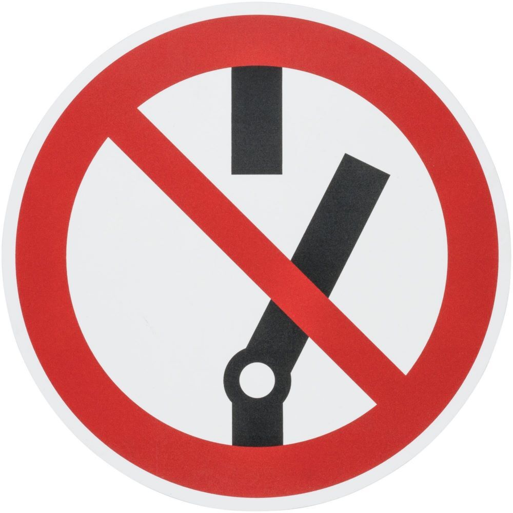 Produktbild Hazet Warnschild Hybrid-Schalter 200-2 Durchmesser 200 mm