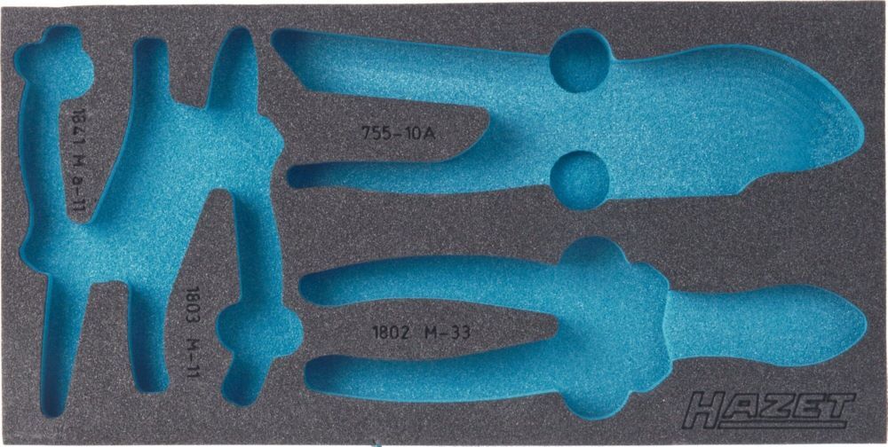 Produktbild Hazet 2 Komponenten Weichschaumeinlage 163 - 121 Liter passend für HAZET 163-121/4