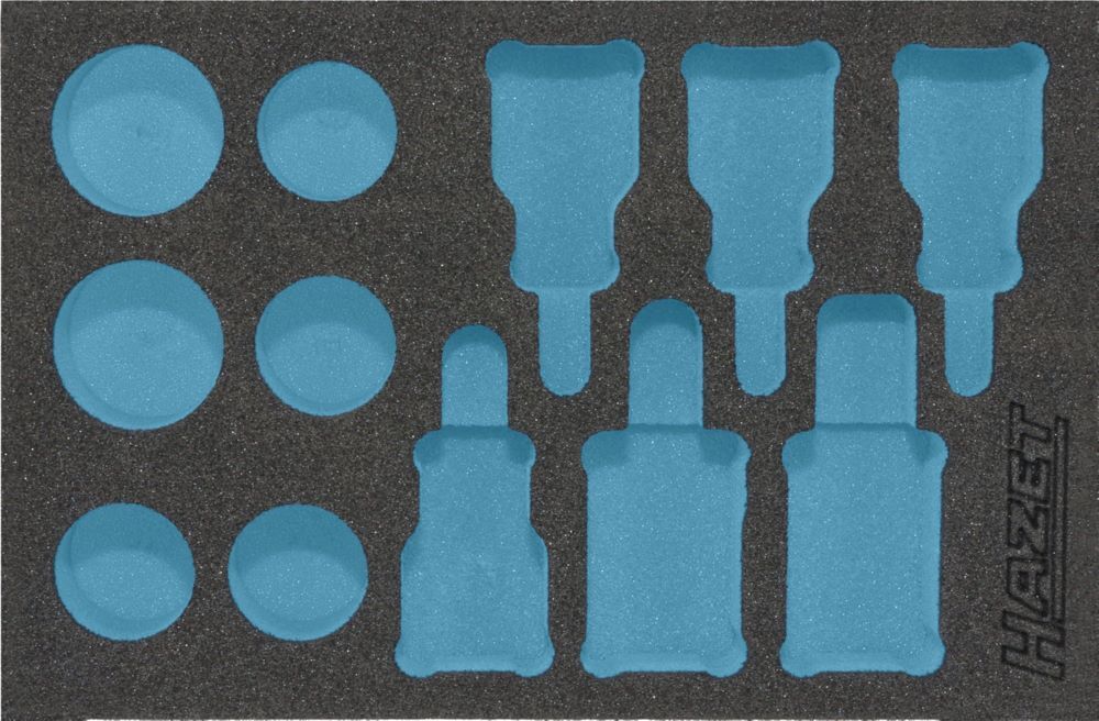 Produktbild Hazet 2-Komponenten Weichschaumeinlage 163-245L leer 172 x 114 mm