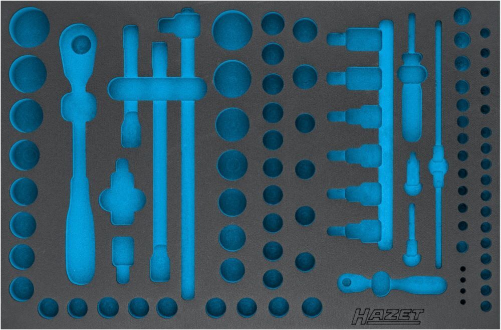 Produktbild Hazet 2 Komponenten Weichschaumeinlage L 519 x B 342 mm leer für 163258