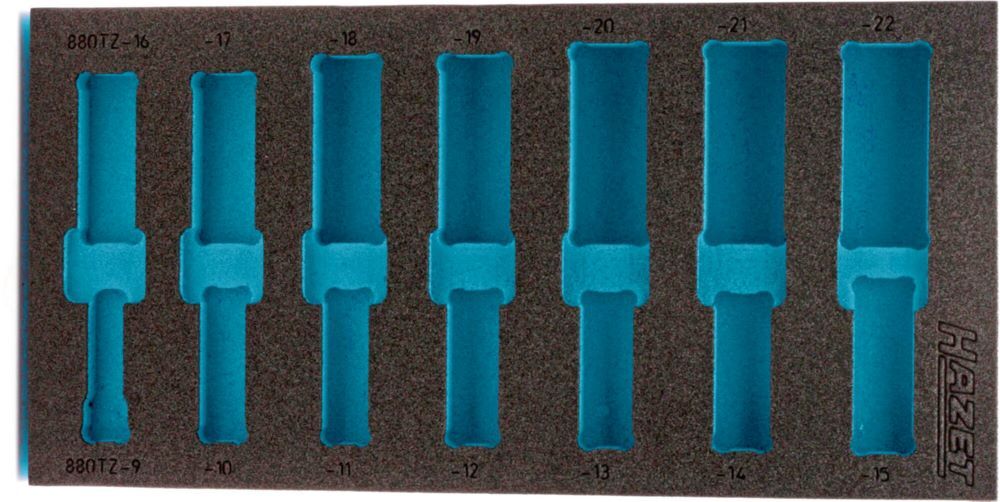 Produktbild Hazet 2 Komponenten Weichschaumeinlage leer 163 - 259 Liter L 342 x B 172 mm