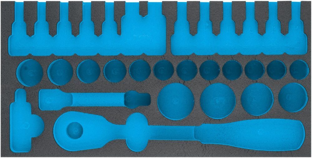 Produktbild Hazet 2-Komponenten Weichschaumeinlage 163-272L L 342 x B 172 mm