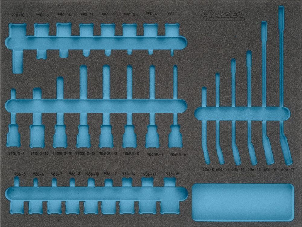 Produktbild Hazet 2 Komponenten Weichschaumeinlage 163 - 367 L L 519 x B 392 mm