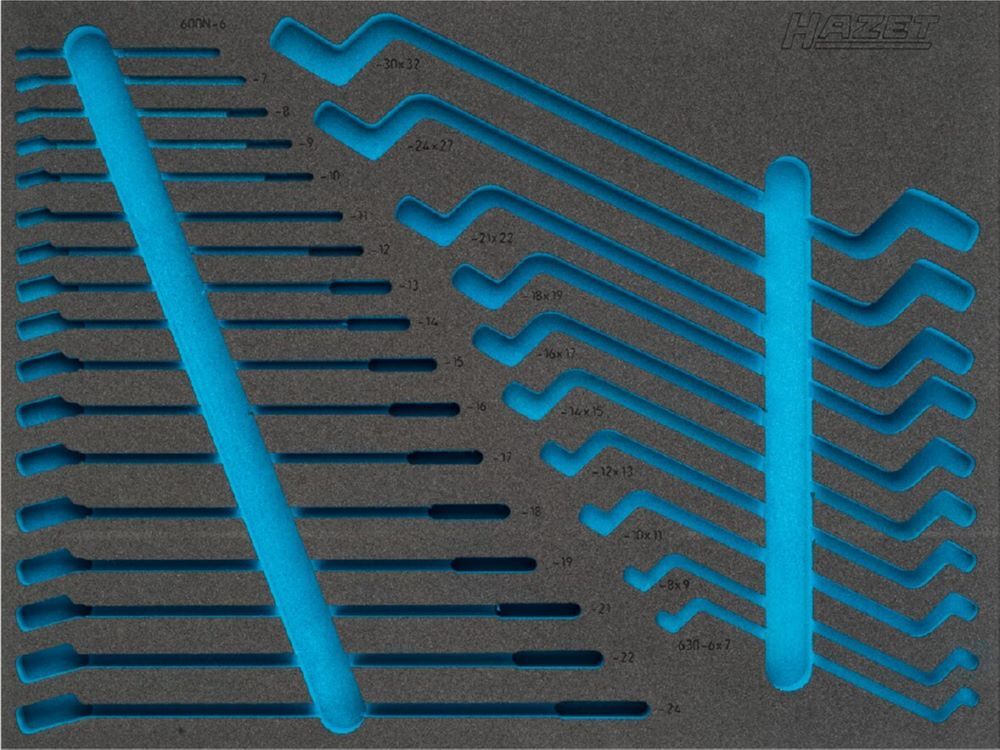 Produktbild Hazet 2 Komponenten Weichschaumeinlage 163-374L L 519 x B 392 mm