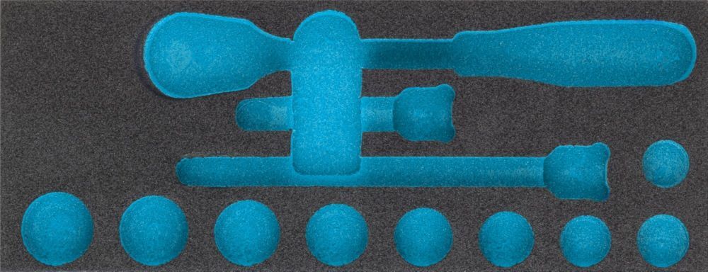 Produktbild Hazet 2-Komponenten Weichschaumeinlage 163-454L Länge 95 mm