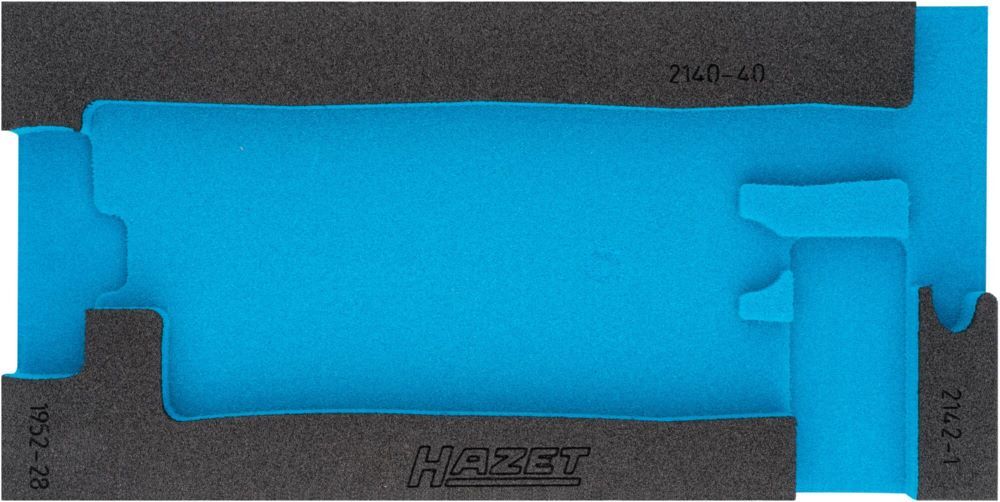 Produktbild Hazet 2 Komponenten Weichschaumeinlage leer 163 - 464 Liter L 342 x B 172 mm
