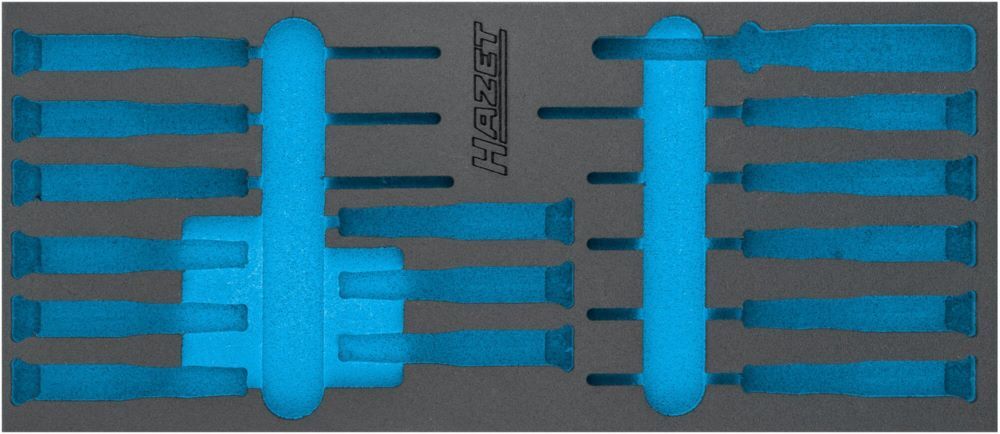 Produktbild Hazet 2 Komponenten Weichschaumeinlage leer L 392 x B 172 mm 163 - 517 Liter