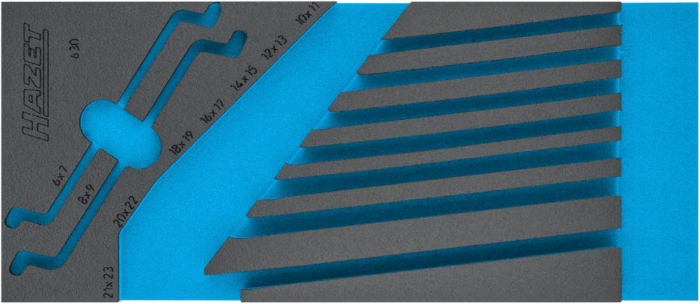 Produktbild Hazet 2 Komponenten Weichschaumeinlage 163 - 518 Liter L 392 x B 172 mm