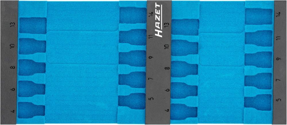 Produktbild Hazet 2 Komponenten Weichschaumeinlage 163-573 Liter L x B 392 x 172 mm