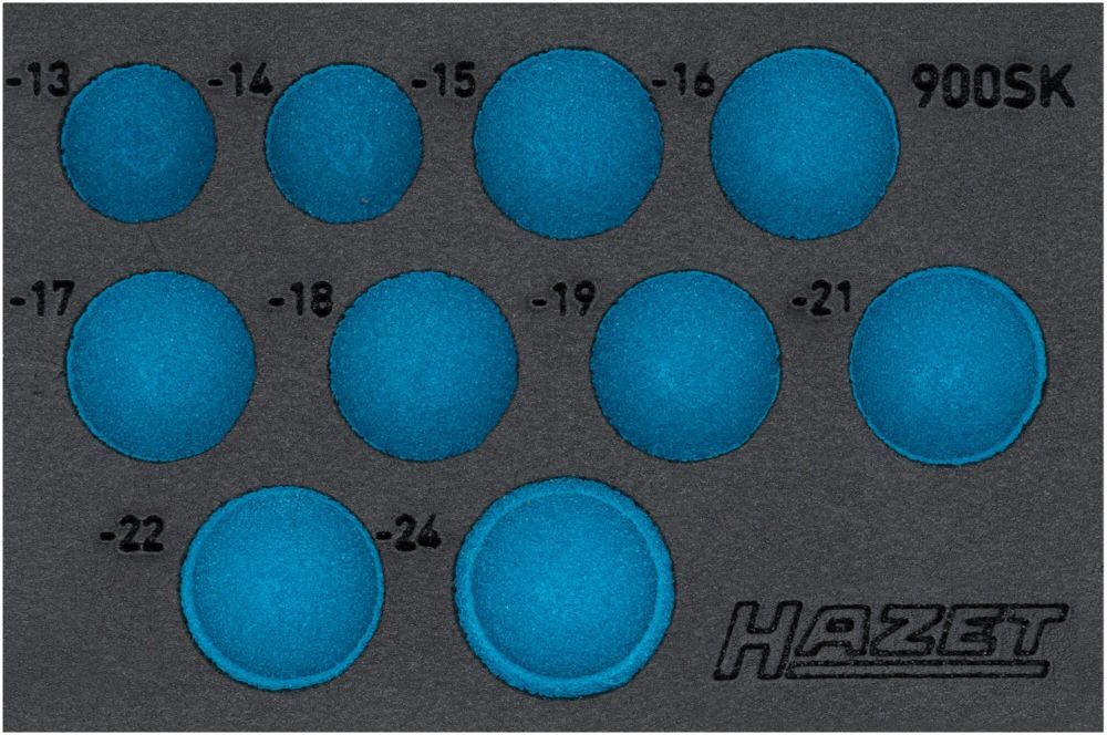 Produktbild Hazet 2-Komponenten Weichschaumeinlage 163-591L Länge 172 x Breite 114 mm