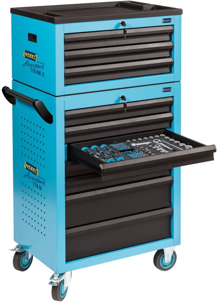 Hazet Werkstattwagen Assistent 178N-10 dynamische Tragkraft 480 kg 781 x 498 x 1410 mm Produktbild Hazet Werkstattwagen Assistent 178N-10 dynamische Tragkraft 480 kg 781 x 498 x 1410 mm bild 6
