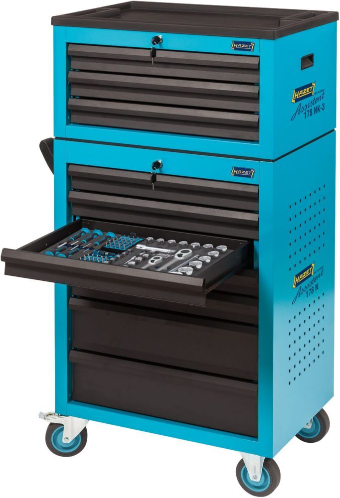 Hazet Werkstattwagen Assistent 178N-10 dynamische Tragkraft 480 kg 781 x 498 x 1410 mm Produktbild Hazet Werkstattwagen Assistent 178N-10 dynamische Tragkraft 480 kg 781 x 498 x 1410 mm bild 9