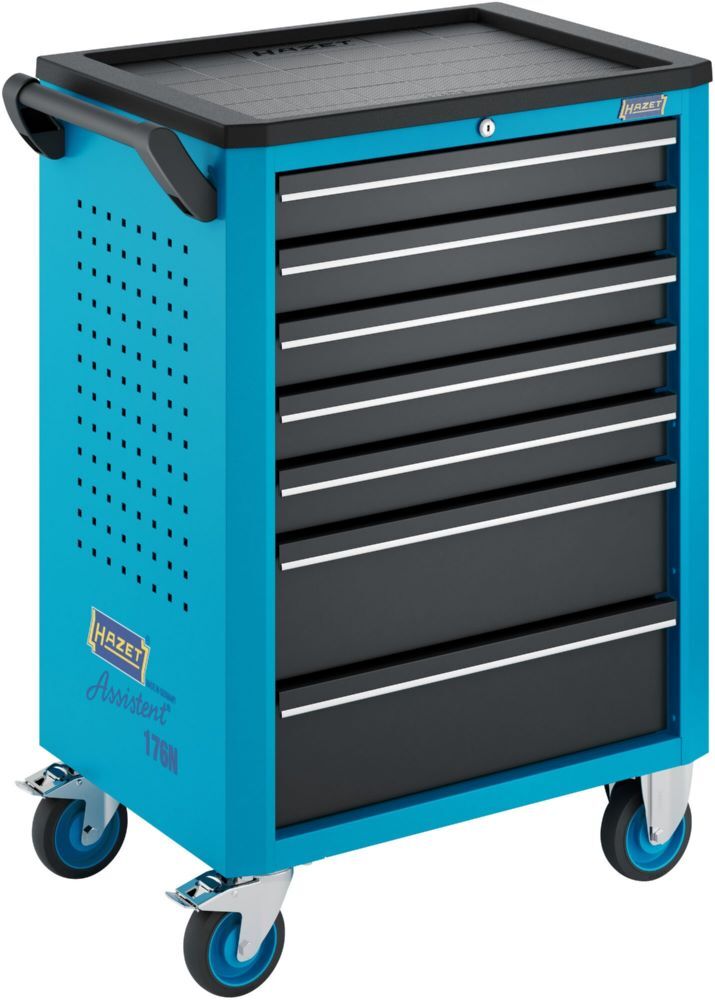 Produktbild Hazet Werkstattwagen Assistent 176N-7 2 stufige Verriegelung 780 x 500 x 1018 mm