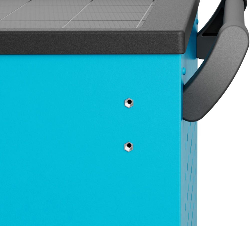 Produktbild Werkstattwagen Assistent 176N-7 2 stufige Verriegelung 780 x 500 x 1018 mm bild 2