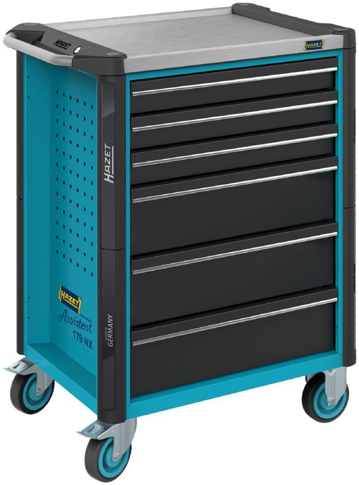 Hazet Werkstattwagen Assistent 179NX mit Zylinderschloss 785 x 518 x 1020 mm Produktbild Hazet Werkstattwagen Assistent 179NX mit Zylinderschloss 785 x 518 x 1020 mm