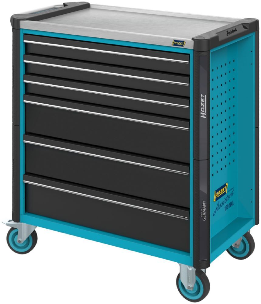 Hazet Werkstattwagen Assistent 179NXL mit Edelstahl Arbeitsfläche 959 x 518 x 1020 mm Produktbild Hazet Werkstattwagen Assistent 179NXL mit Edelstahl Arbeitsfläche 959 x 518 x 1020 mm bild 10