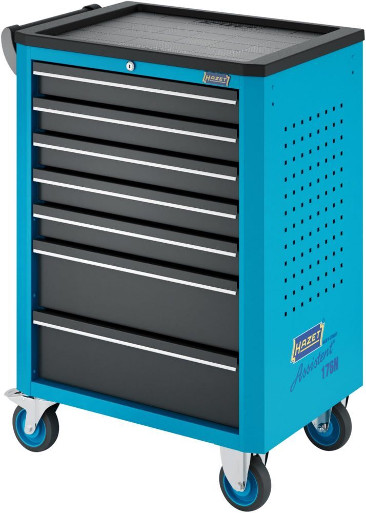 Hazet Werkstattwagen Assistent fahrbar 176N-7 Sortiment 193 teilig 500 x 780 x 1018 mm Produktbild Hazet Werkstattwagen Assistent fahrbar 176N-7 Sortiment 193 teilig 500 x 780 x 1018 mm