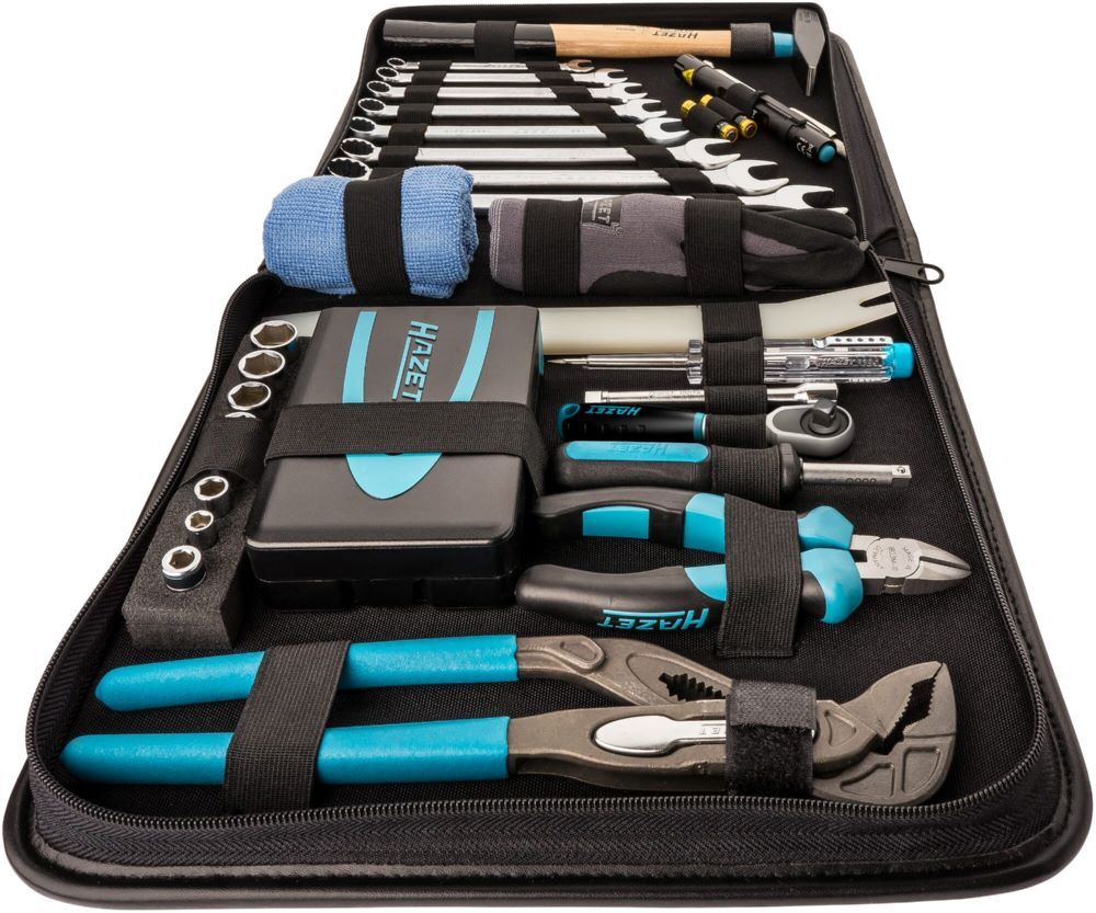 Hazet Werkzeug Ledertasche mit Sortiment 1520/64 mit Tractionsprofilen 1/4 Zoll Produktbild Hazet Werkzeug Ledertasche mit Sortiment 1520/64 mit Tractionsprofilen 1/4 Zoll bild 5