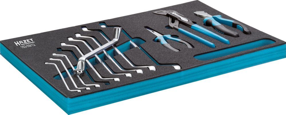 Hazet Werkzeug Satz Doppel Ringschlüssel Zangen 163-59/12 6x7-21x23 Produktbild Hazet Werkzeug Satz Doppel Ringschlüssel Zangen 163-59/12 6x7-21x23 bild 2